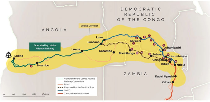 A Snapshot View of Business Activities Along the Lobito Corridor