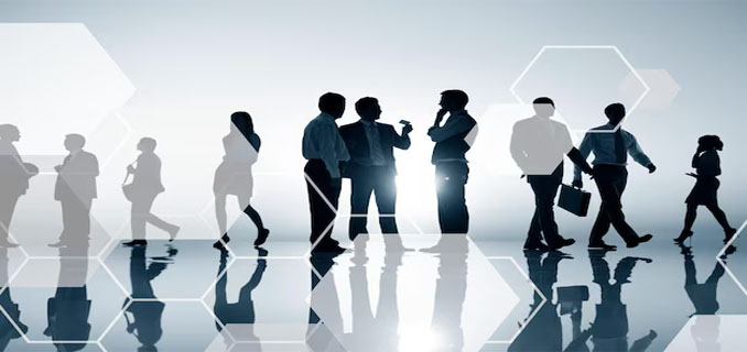 Para Pebisnis yang Sedang Bepergian