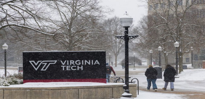 Winter Weather to Affect Virginia Tech Campus Operations